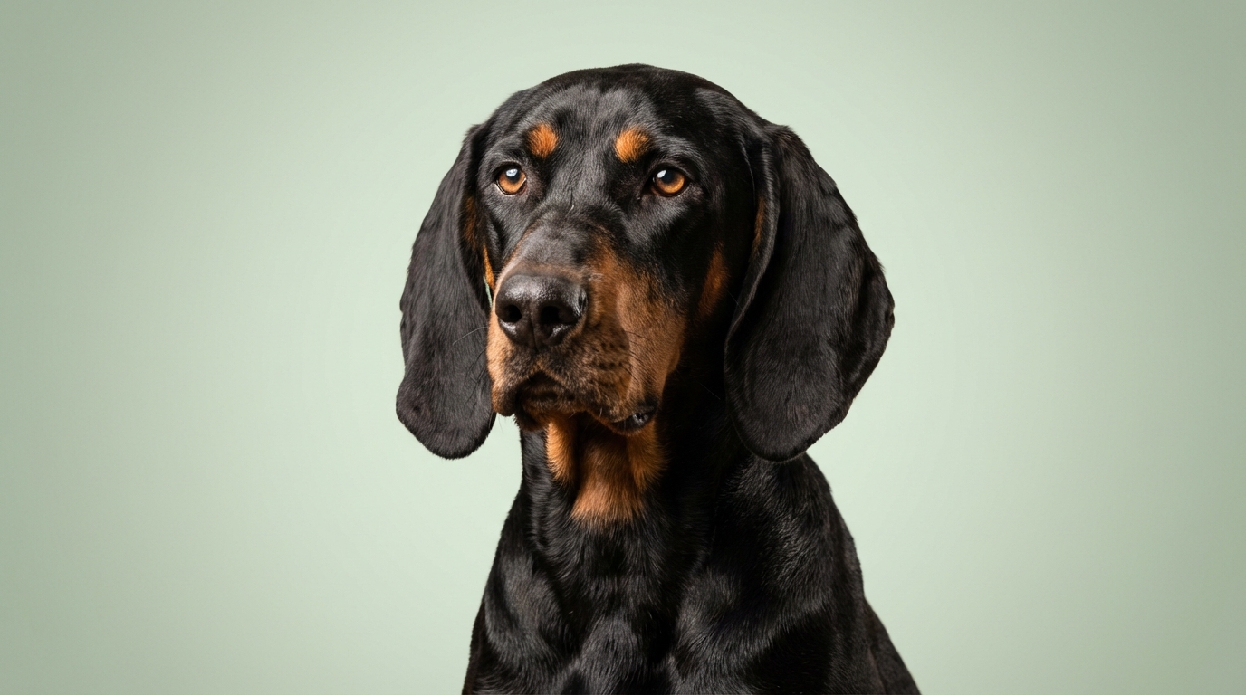 Coonhound Black and Tan